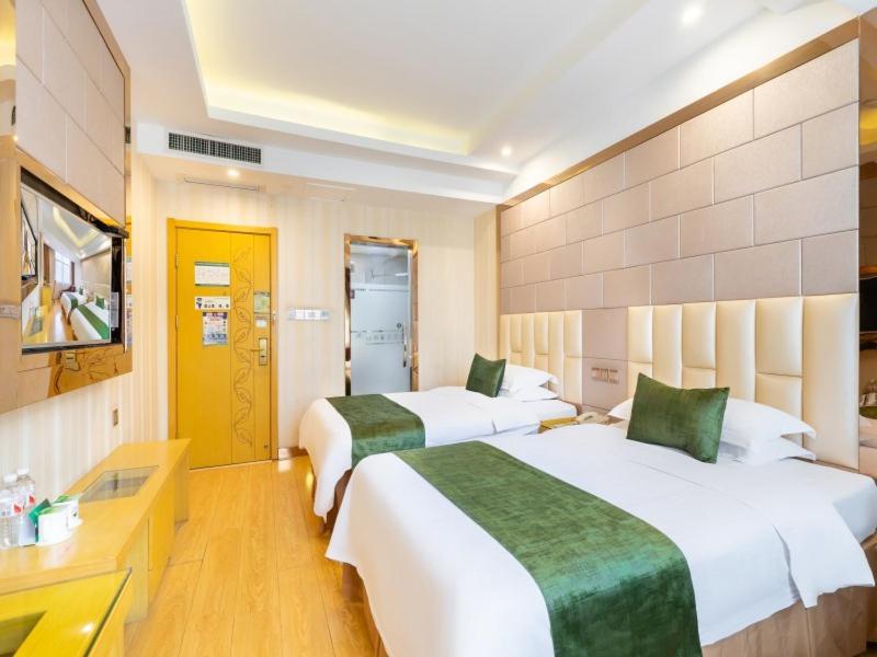 Greentree Inn Zhejiang Jinhua Yiwu International Trade City Changchun Street Shell Hotel Buitenkant foto