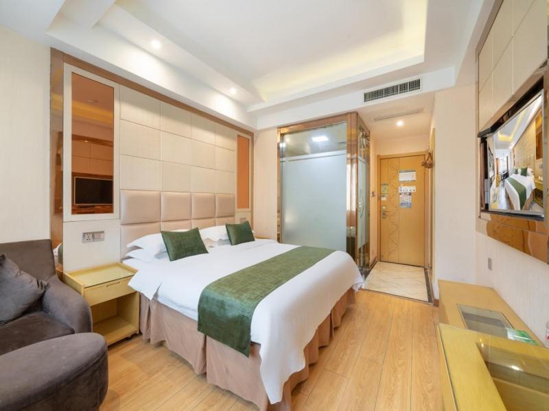 Greentree Inn Zhejiang Jinhua Yiwu International Trade City Changchun Street Shell Hotel Buitenkant foto