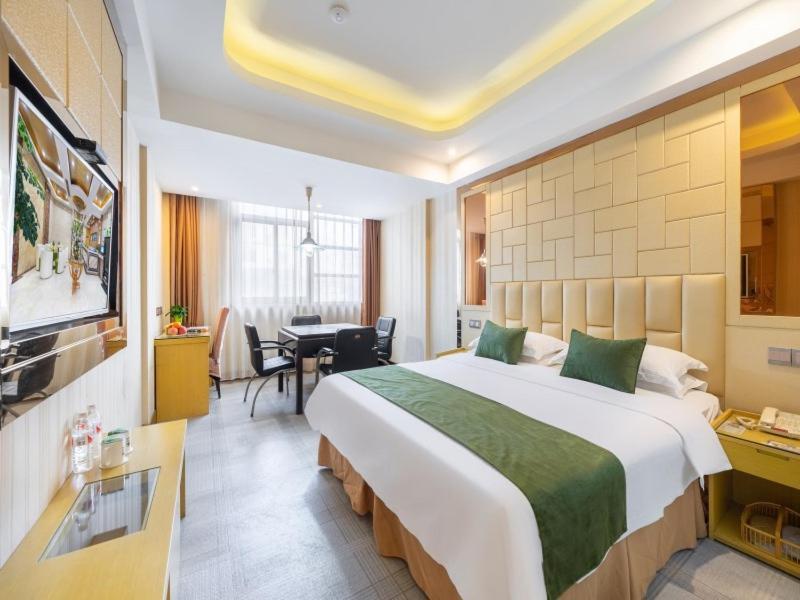 Greentree Inn Zhejiang Jinhua Yiwu International Trade City Changchun Street Shell Hotel Buitenkant foto