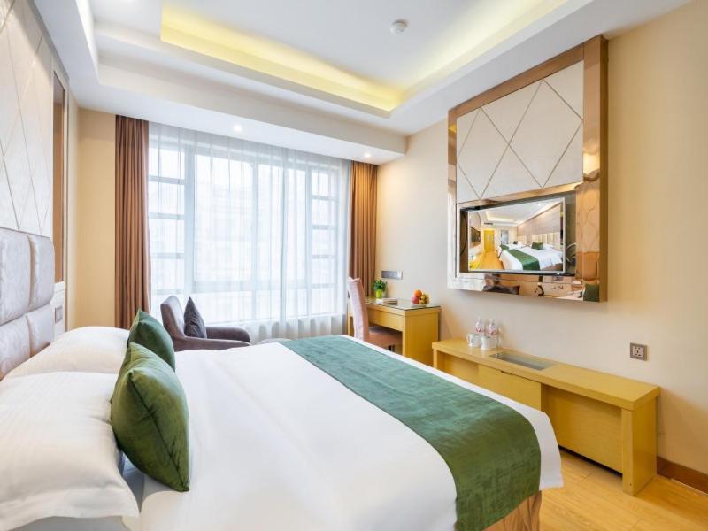Greentree Inn Zhejiang Jinhua Yiwu International Trade City Changchun Street Shell Hotel Buitenkant foto